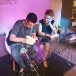 Andrija Jonić – Potpisivanje kniga i druženje sa čitaocima – Noć knjige 2018 – Delfi knjižare (3)